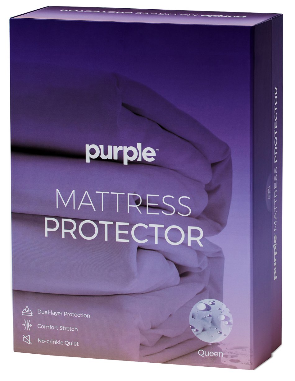 Twin Purple Mattress Pad