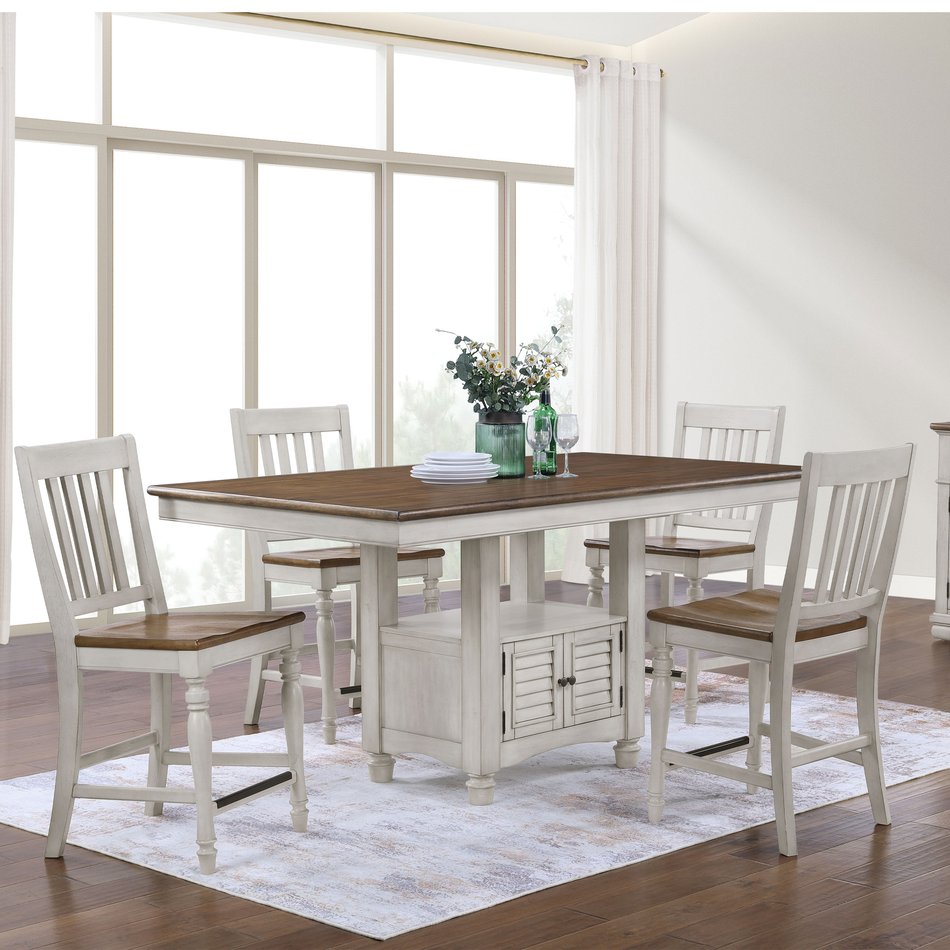 Belmont 5 Piece Counter Height Set