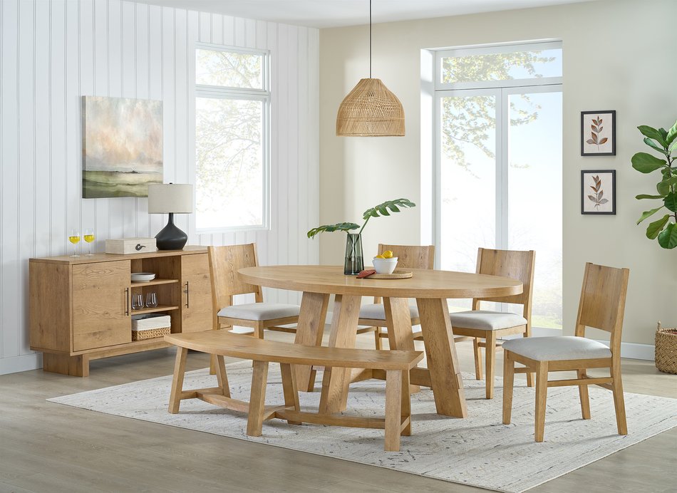 Boho Dining 6 Piece Dining Set
