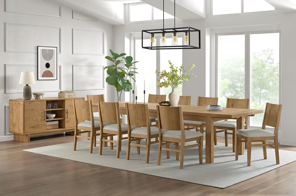 Boho Dining 11 Piece Dining Set