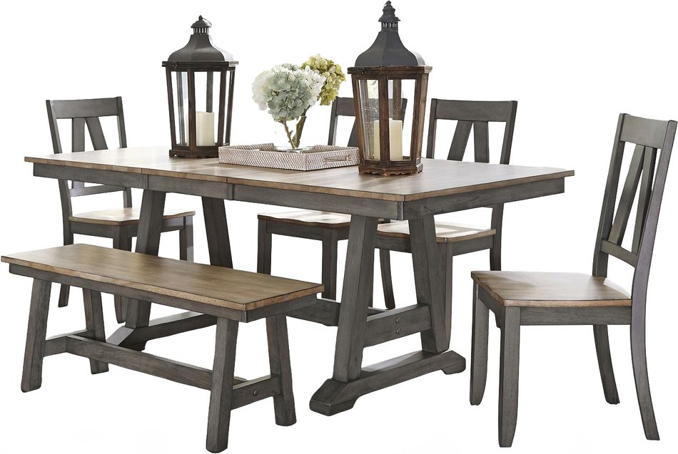 Lindsey Farm 6 Piece Dining Room Set