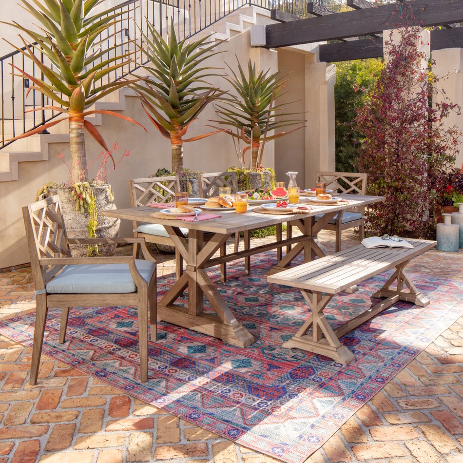 Maldives 6 Piece Outdoor Dining Set