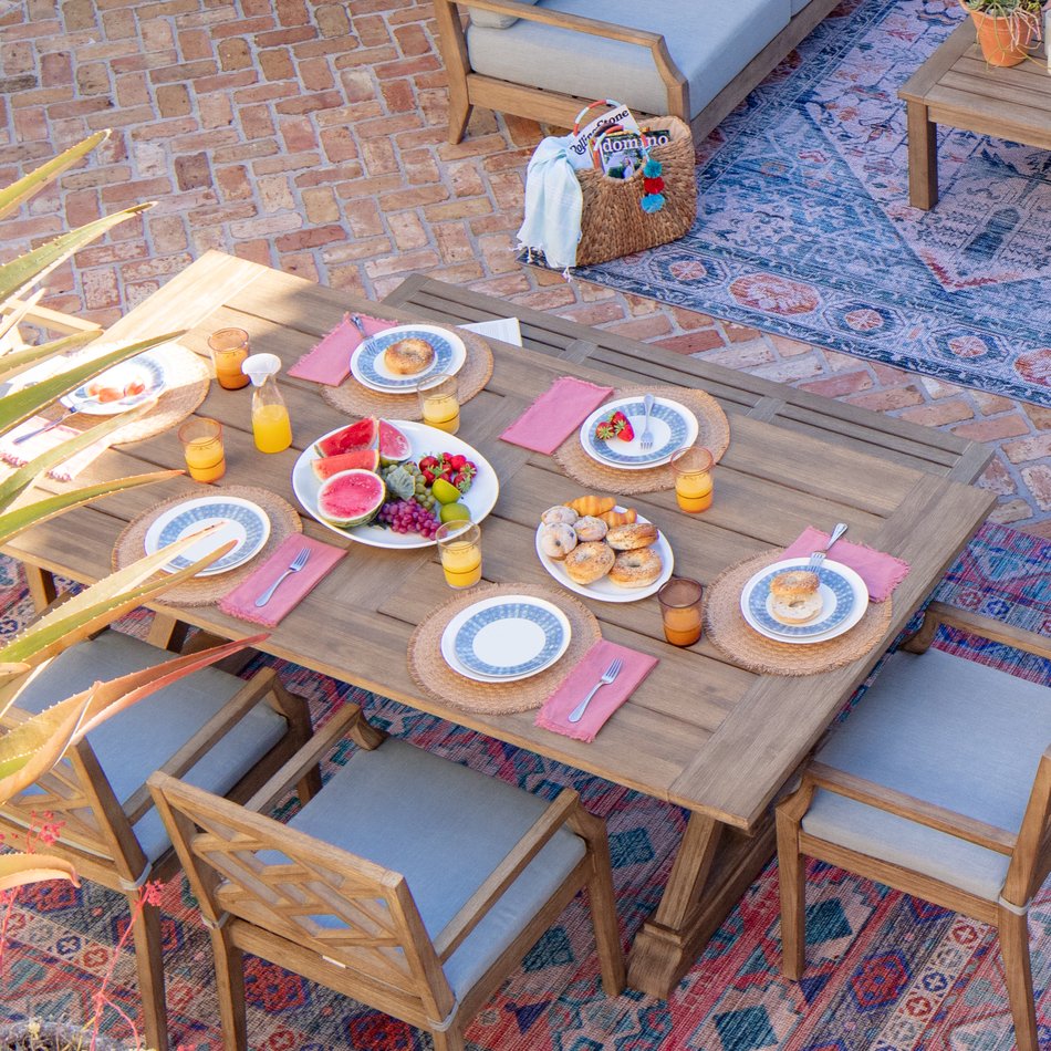Maldives 6 Piece Outdoor Dining Set