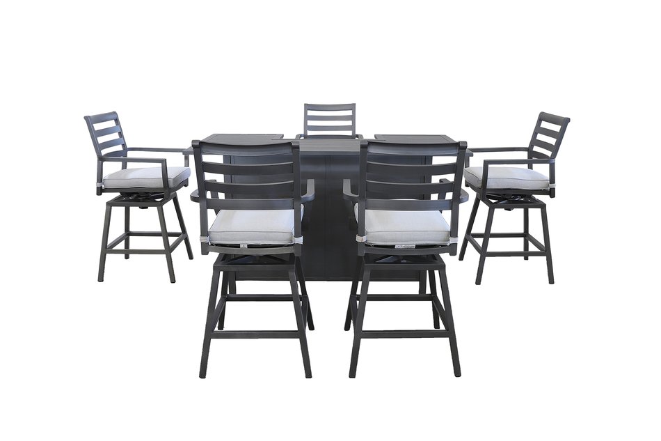 Hudson 5 Piece Outdoor Bar