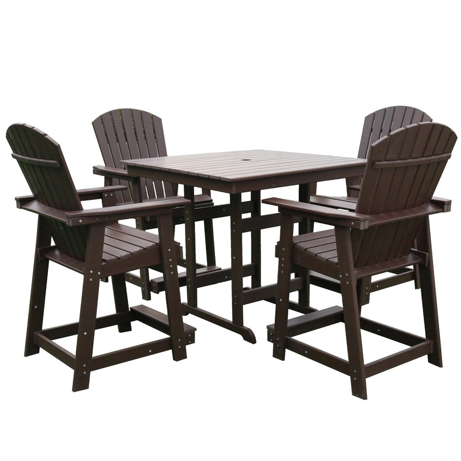 Hope 5 Piece Outdoor Pub Set