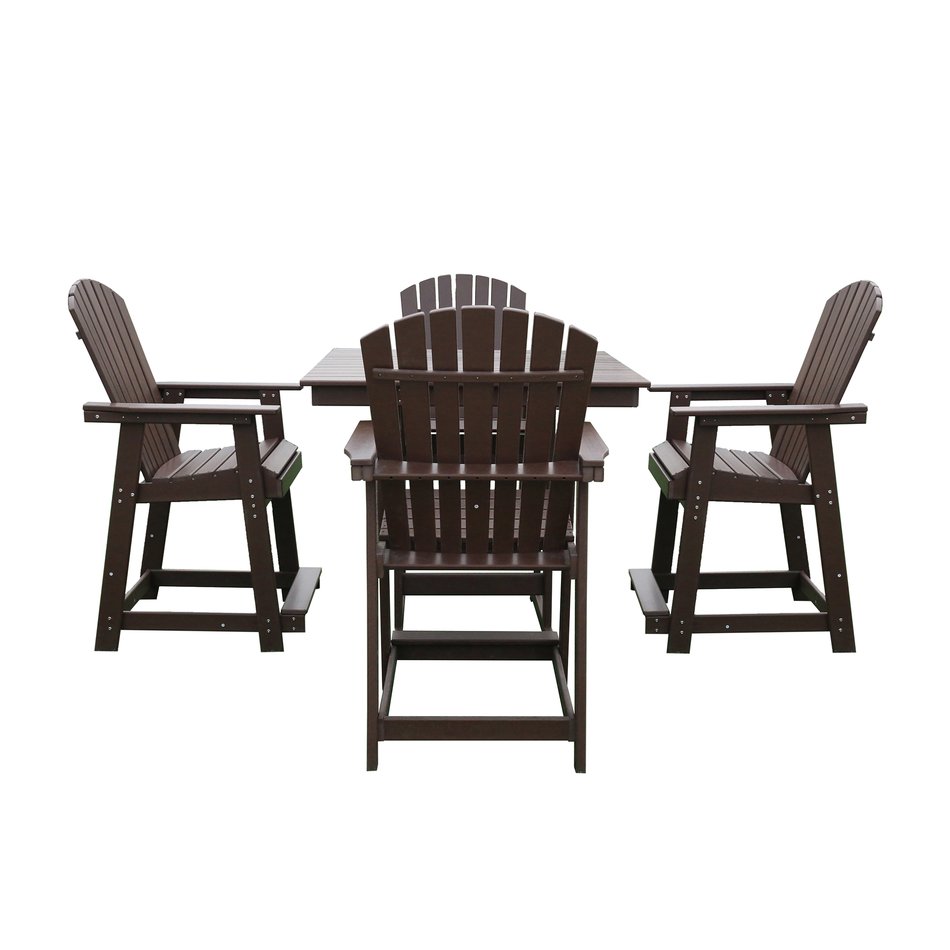 Hope 5 Piece Outdoor Pub Set