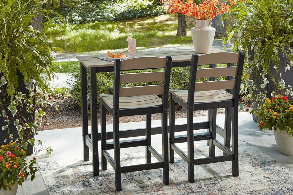 Moondance 3 Piece Outdoor Pub Set
