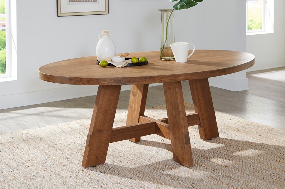 Boho Dining Oval Table